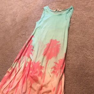 palm tree dress